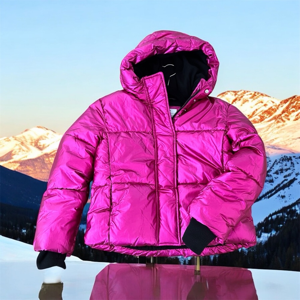 GAP Kids Pink Puffer Jacket